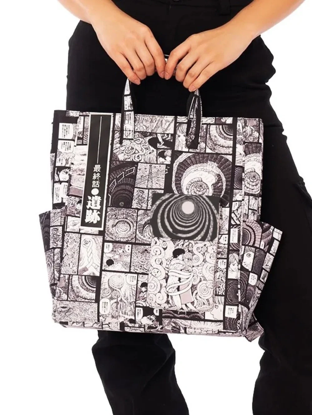 BlackMilk Junji Ito Completion Comic Art Satchel Bag